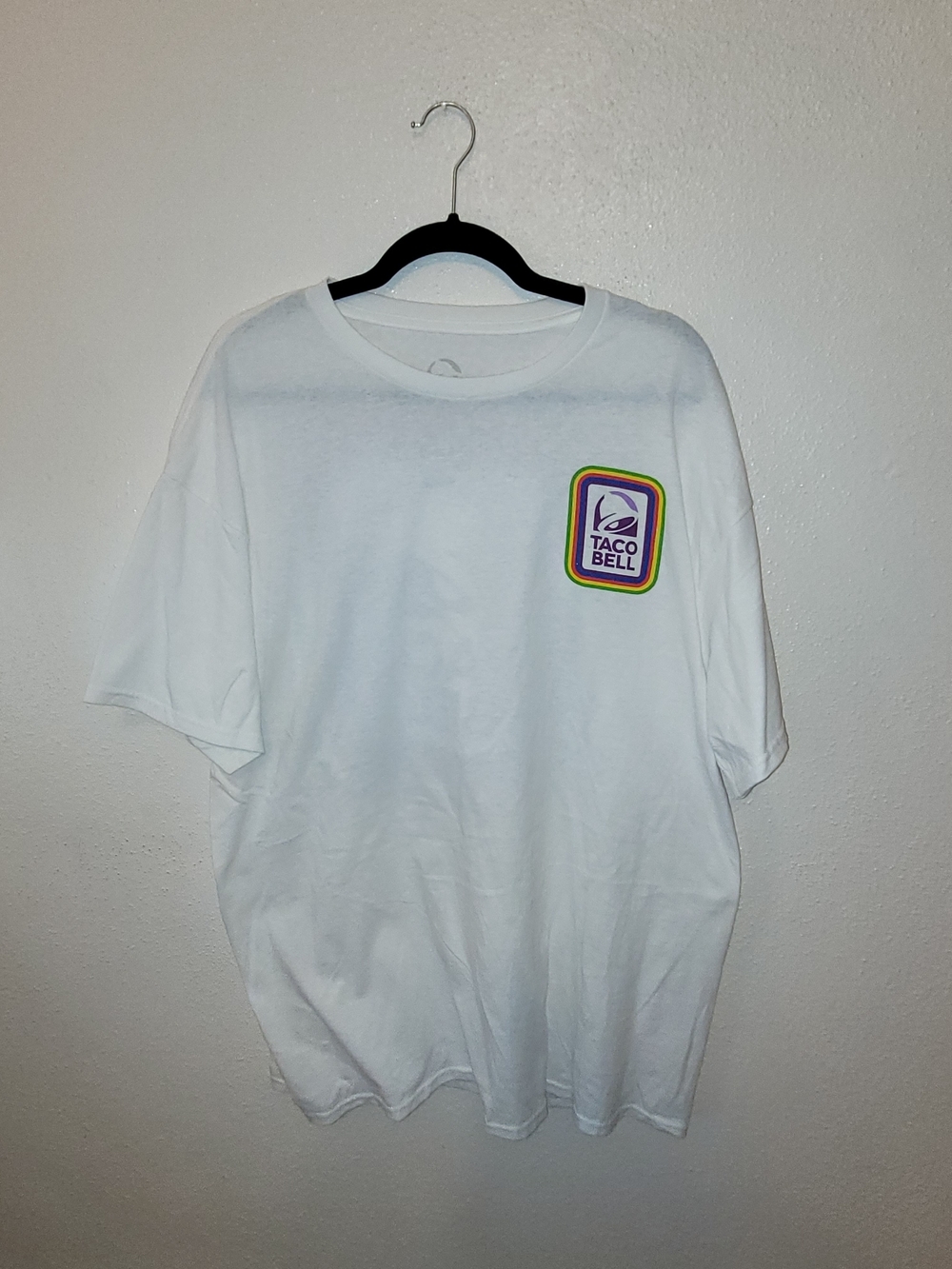 Taco Bell Mens Short Sleeve Tee With Colorful Graphic XL
